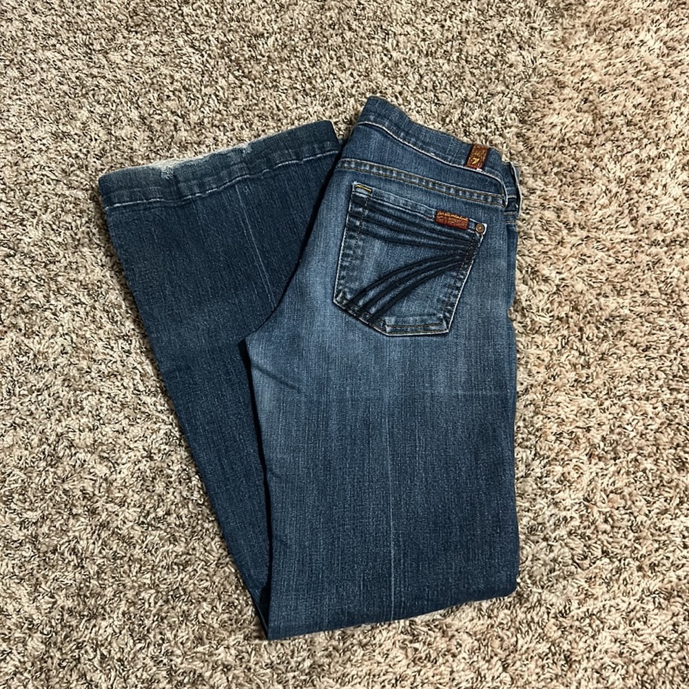 7 For All Mankind Dojo wide leg jeans